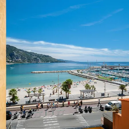 Les Sablettes - Bord De Mer - Vieille Ville - Parking Prive Menton Exterior foto